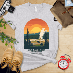 Yellowstone National Park Shirt + Personalization
